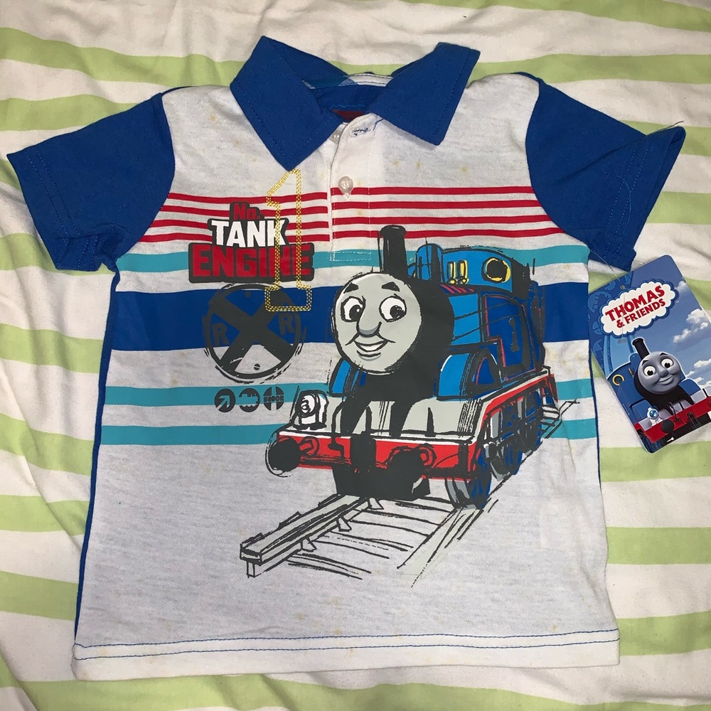 NWT Thomas the Train Polo Shirt